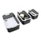 Advantus Boxes & Bins, Plastic, Black, 3 PK 39220 - alternate 6
